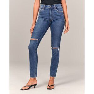 Abercrombie & Fitch size 29 8  The Super Skinny Mid-Rise Jeans